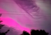 Північне сяйво на Закарпатті